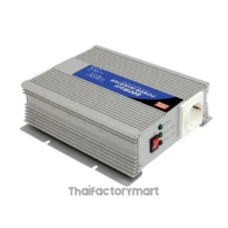 Mean Well A301-600-F3, DC / AC Inverter 10 - 15V 600W Euro Type C (CEE 7/16) Socket