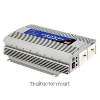 Mean Well A301-1K0-F3, DC / AC Inverter 10 - 15V 1kW Euro Type C (CEE 7/16) Socket
