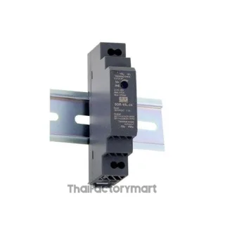 Mean Well DDR-15L-12, DIN Rail Type DC-DC Converter, 86%, 12V, 1.25A, 15W, Adjustable