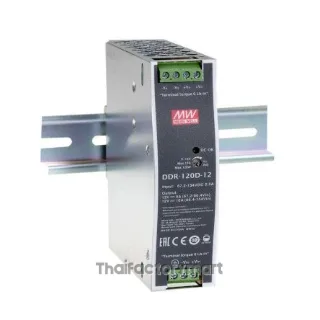 Mean Well DDR-120A-24, DIN Rail Type DC-DC Converter, 9 - 18VDC, 24V, 4.2A, 100.8W