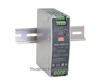 Mean Well DDR-240D-48, DIN Rail Type DC-DC Converter, 92.5%, 48V, 5A, 240W, Adjustable