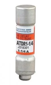 Fuse Amp-Trap Class CC, Motor Duty, 600V, 1-1/4A,