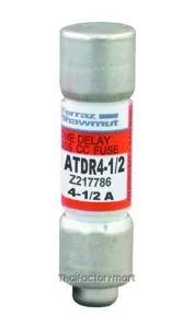 Fuse Amp-Trap Class CC, Motor Duty, 600V, 4-1/2A,