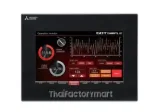 GOT Simple;7"wideTFT;DC;WVGA;65k colors;RS-422/485;RS-232;USB;Eth;SD;Black photo 2