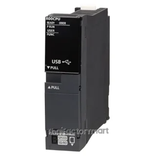 PLC iQ-R CPU module; 4096 I/O; 31,3 ns/com.; 10k steps