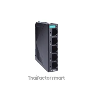 MOXA EDS-2005-EL-T, 5-Port Entry-level Unmanaged Switch, 5 Fast TP ports, -40 to 75°C