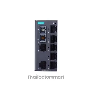 MOXA EDS-2008-EL-T, 8-Port Entry-level Unmanaged Switch, 8 Fast TP ports, -40 to 75°C