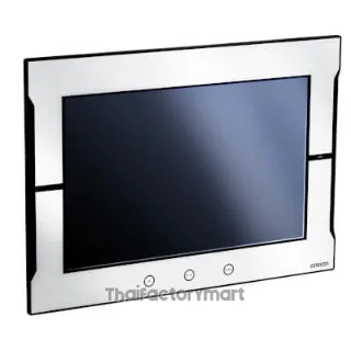 Touch screen HMI, 12.1 inch wide screen, TFT LCD, 24bit color, 1280x800 resolution, frame color : Silver