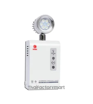 Emergency Light LED Cap 12V-1.3AH 4 hrs Backup [ สินค้ายกเลิกผลิต มีรุ่นแทน ]