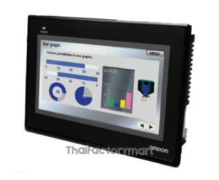 7 inch, TFT LCD, Color, 800 × 480 dots, Ethernet only