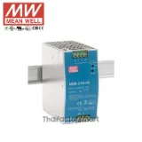 240 W/5.0 A DIN-rail 48 VDC power supply, universal 90 to 264 VAC or 127 to 370 VDC input voltage, -20 to 70Â°C operating temperature photo 2