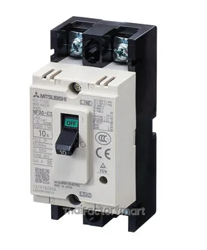 Mitsubishi Moulded Case Circuit Breaker (MCCB) NF30-CS, 2P, 30A, 2.5kA breaking capacity