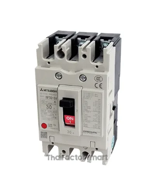 Mitsubishi Moulded Case Circuit Breaker (MCCB) NF32-SV, 3P, 32A, 5kA breaking capacity