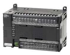 PLC, 24 VDC supply, 18 x 24 VDC inputs, 12 x NPN outputs 0.3 A, 2 x analog inputs, 10K steps program + 32K words data memory, 1 x Ethernet port