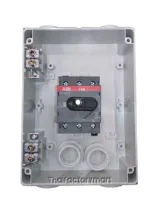 เซฟตี้สวิทช์ พร้อมกล่อง 3P 63A IP65 ENCLOSED SAFETY SWITCH OTP63B3M photo 2
