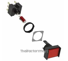 SWITCH PUSHBUTTON DPDT 5A 125V