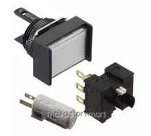 SWITCH PUSHBUTTON SPDT 5A 125V