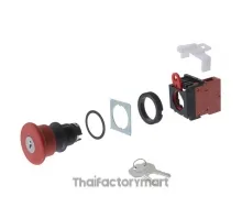 SWITCH PUSH SPST-NC 10A 110V