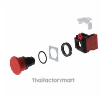 SWITCH PUSH SPST-NC 10A 110V