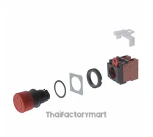 SWITCH PUSH DPST 10A 110V