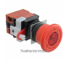 SWITCH PUSH DPST-NC 10A 110V