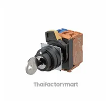 SWITCH KEYLCK 3POS DPST 10A 120V