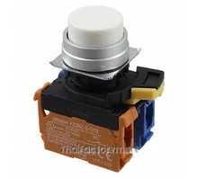 SWITCH PUSH DPST-NO/NC 10A 120V