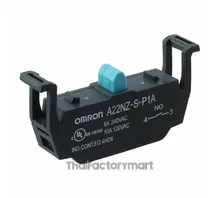 Pushbutton / Switch / Pilot Lamp, A22N Contact blocks, SPST-NO, push-in terminal