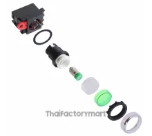 SWITCH PUSH SPST-NO 10A 120V