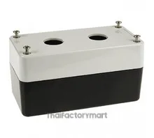 Pushbutton / Switch / Pilot Lamp, Control box enclosure, two holes