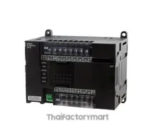 PLC, 24 VDC supply, 12 x 24 VDC inputs, 8 x NPN outputs 0.3 A, 2 x analog inputs, 5K steps program + 10K words data memory, 1 x Ethernet port