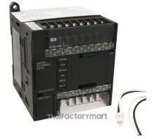 PLC, 100-240 VAC supply, 12 x 24 VDC inputs, 8 x relay outputs 2 A, 5K steps program + 10K words data memory