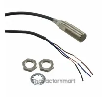 Proximity Sensor, E2E-X2F1 2M Omron Prox.3-wire 2mm, M12,NO,PNP (shielded)