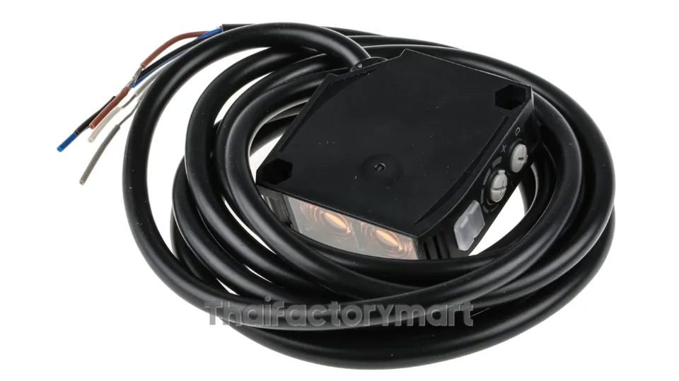 Omron Diffuse Photoelectric Sensor 2.5 m Detection Range Relay IP64 Block Style E3JK-DR11-C 2M รูปที่ 2