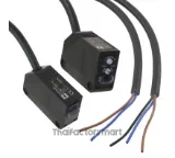 E3Z-T61 2M, Photoelectric sensor, rectangular housing, infrared LED, through-beam, 15 m, NPN, Light-ON/Dark-ON, 2 m cable รูปที่ 1
