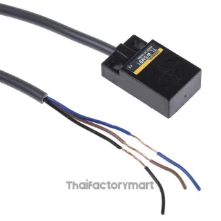 Proximity sensor, inductive, non-shielded, 5mm, DC, 3-wire, PNP-NO, 2m cable