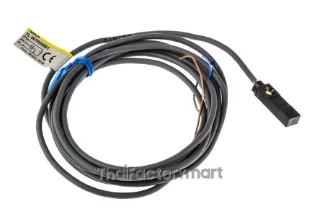 Proximity sensor, inductive, non-shielded, 1.5mm, DC, 3-wire, PNP-NO, 2m cable