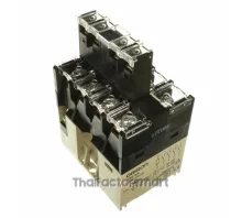 Omron 4PST-NO Non-Latching Relay DIN Rail, 24V dc Coil, 40 A