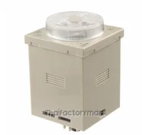 Timer, plug-in, 11-pin, 1/16DIN (48 x 48 mm),voltage input, multifunction, 0.05s-300h, DPDT, 5 A