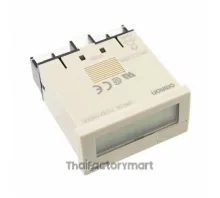 Counter, Tachometer, DIN 48 x 24 mm, self-powered, LCD, 4-digit, 1/60 ppr, no-V input, grey case