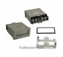 Counter, Tachometer, DIN 48x24 mm, self-powered, LCD, 4-digit, 1/60 ppr, VDC input, grey case