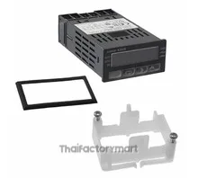 Digital panel meter, DIN48x24mm, DC voltage/current + NPN input, 2x relay outputs, RS-485 port data transmission output, includes color display function, 24VDC