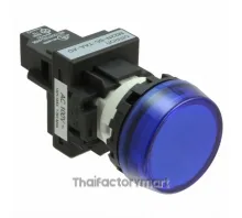 LED PANEL INDICATOR BLUE 110VAC
