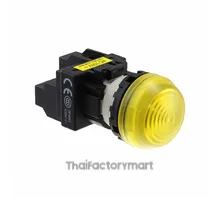 Pilot Lamp / Indicator, LED PANEL IND YELLOW 110VAC
