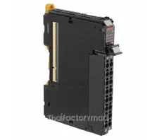 Input: 16 points, 24 VDC, NPN, Screwless clamping terminal block (16 terminals)