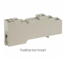 Socket, DIN rail/surface mounting, 5-pin, screwless terminals