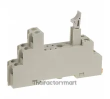 Socket, DIN rail/surface mounting, 8-pin, screw terminals