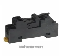 Socket, DIN rail/surface mounting, 8-pin, screw terminals