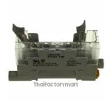 Socket, DIN rail/surface mounting, 10-pin, screw terminals, for G7SA 4 pole relays รูปที่ 2