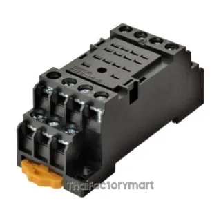 PYFZ-14-E Socket, DIN rail/surface mounting, 14-pin, screw terminals (standard)